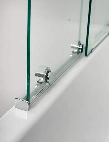 Шторка на ванну с полками CEZARES STREAM-VFS-11-100/150-C-Cr 100 см стекло прозрачное, профиль хром Шторка на ванну с полками CEZARES STREAM-VFS-11-100/150-C-Cr 100 см стекло прозрачное, профиль хром