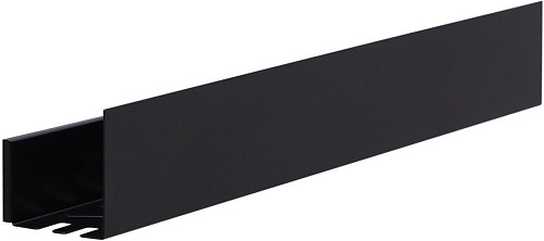 Полка Aquanet Магнум 90x12 черная матовая, с крючками 00302222 Полка Aquanet Магнум 90x12 черная матовая, с крючками 00302222
