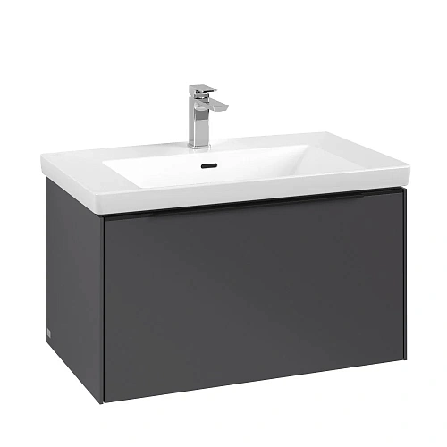 Тумба под раковину Villeroy & Boch Subway 3.0 Graphite / Graphite C57301VR Тумба под раковину Villeroy & Boch Subway 3.0 Graphite / Graphite C57301VR