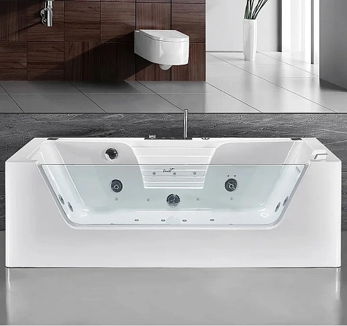 Акриловая ванна Ceruttispa C-477-18A 1800x850x580 гидромассажная Акриловая ванна Ceruttispa C-477-18A 1800x850x580 гидромассажная