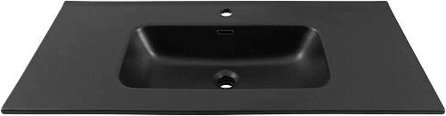 Раковина Aquanet Flat 100 черная матовая 00329257 Раковина Aquanet Flat 100 черная матовая 00329257