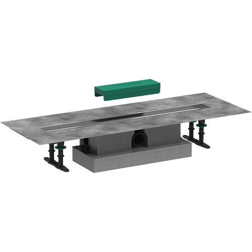 Душевой лоток Hansgrohe uBox universal для стандартной установки, внешняя часть слива 70 см 56023180 Душевой лоток Hansgrohe uBox universal для стандартной установки, внешняя часть слива 70 см 56023180