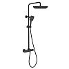 Душевая система Vincea Next VSFS-1N0TMB термостатическая, черный Душевая система Vincea Next VSFS-1N0TMB термостатическая, черный