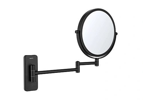 Зеркало косметическое Aquatek AQ4911MB черный матовый Зеркало косметическое Aquatek AQ4911MB черный матовый