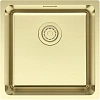 Кухонная мойка Paulmark YUNI 44 UN YU44-LG, светлое золото, 440х440мм Кухонная мойка Paulmark YUNI 44 UN YU44-LG, светлое золото, 440х440мм