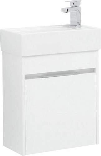 Тумба с раковиной Aquanet Лидс 50 белый 00243273 Тумба с раковиной Aquanet Лидс 50 белый 00243273