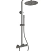 Душевая система Vincea City VSFS-4CT1GM, вороненая сталь Душевая система Vincea City VSFS-4CT1GM, вороненая сталь