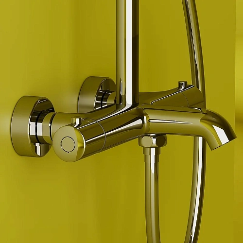 Душевая система Sancos Game SC3001CH с термостатом хром Душевая система Sancos Game SC3001CH с термостатом хром