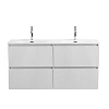 Тумба под раковину BelBagno UNO-1200-4C-SO-BO Bianco Opaco, 1200x455x608