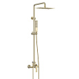 Душевая система Lemark Ursus LM7260BG с регулируемой высотой штанги, брашированное золото Душевая система Lemark Ursus LM7260BG с регулируемой высотой штанги, брашированное золото