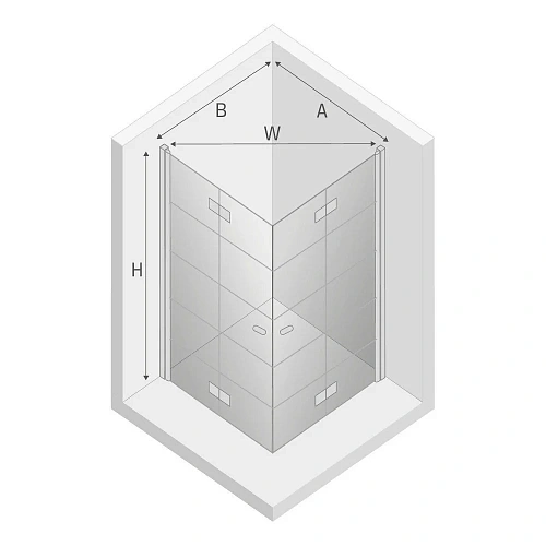 Душевой уголок NEW TRENDY NEW SOLEO BLACK 80x80x195 D-0287A/D-0288A (черный) Душевой уголок NEW TRENDY NEW SOLEO BLACK 80x80x195 D-0287A/D-0288A (черный)