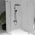 Душевая система Vincea Cube VSFS-4C12GM с изливом, вороненая сталь Душевая система Vincea Cube VSFS-4C12GM с изливом, вороненая сталь