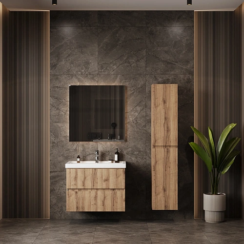 Тумба под раковину Onika Дарон 60 см 106165 подвесная, дуб крафт золотой (для Фостер 60) Тумба под раковину Onika Дарон 60 см 106165 подвесная, дуб крафт золотой (для Фостер 60)