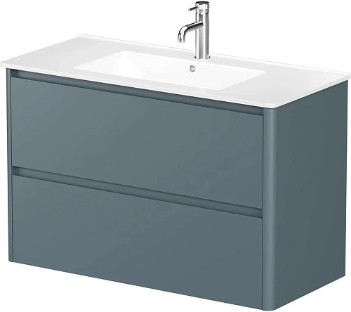 Тумба под раковину Allen Brau Gravity 100 1.370010.BGM синий матовый Тумба под раковину Allen Brau Gravity 100 1.370010.BGM синий матовый