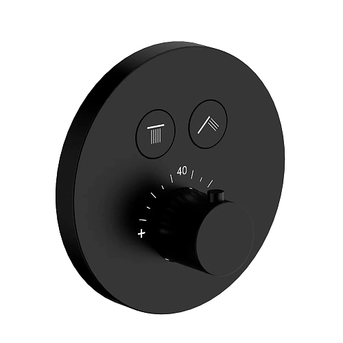 Душевая система AQUAme AQM 8403MB встраиваемая с термостатом, Черный матовый AQM8403MB Душевая система AQUAme AQM 8403MB встраиваемая с термостатом, Черный матовый AQM8403MB