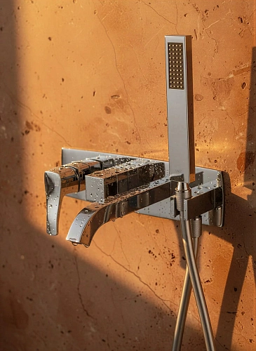 Смеситель для ванны Wonzon & Woghand FLEX встраиваемый, хром (WW-88889072-CR) Смеситель для ванны Wonzon & Woghand FLEX встраиваемый, хром (WW-88889072-CR)