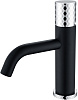Картинка анонса товара «смеситель для раковины boheme stick black diamond chrome 121-bcr»