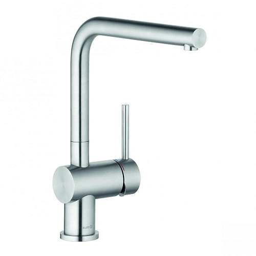 Смеситель для кухни Kludi L STEEL 45803F877 Смеситель для кухни Kludi L STEEL 45803F877