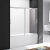 Шторка на ванну CEZARES TANDEM-SOFT-VF-2-170/145-P-Cr 170см стекло рифленое, профиль хром Шторка на ванну CEZARES TANDEM-SOFT-VF-2-170/145-P-Cr 170см стекло рифленое, профиль хром