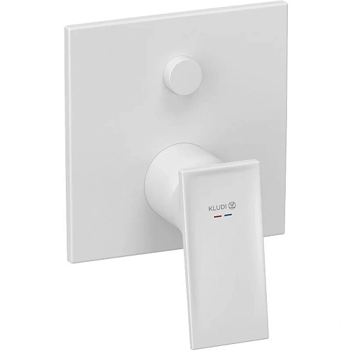 Смеситель для ванны Kludi DECUS 547595375 белый матовый Смеситель для ванны Kludi DECUS 547595375 белый матовый