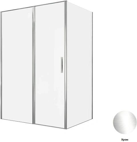 Душевой уголок Allen Brau Priority 140x100 3.31034.00 + 3.31046.00 хром Душевой уголок Allen Brau Priority 140x100 3.31034.00 + 3.31046.00 хром