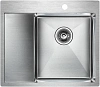 Кухонная мойка Paulmark FLANK PM225951-BSR брашированная нерж. сталь правая 590х510мм