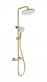 Душевая система Wonzon & Woghand с термостатом, брашированное золото (WW-B3013-T1-BG) Душевая система Wonzon & Woghand с термостатом, брашированное золото (WW-B3013-T1-BG)