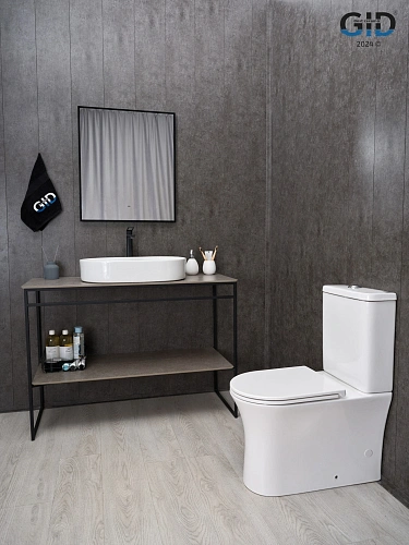 Раковина Gid D1479 51203 накладная белая 61x38.5x12 Раковина Gid D1479 51203 накладная белая 61x38.5x12