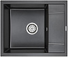 Картинка анонса товара «кухонная мойка paulmark optimum pm216050-bl черный 600х500 мм»