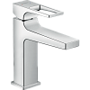 Картинка анонса товара «смеситель для раковины hansgrohe metropol 110, с рукояткой-петлей, со сливным клапаном push-open 74507000.»