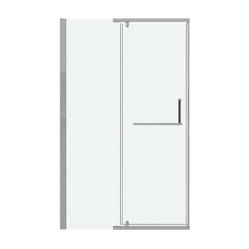 Душевая дверь GROSSMAN Pragma 100.K33.03.110.10.00 (110x195) хром, стекло прозрачное Душевая дверь GROSSMAN Pragma 100.K33.03.110.10.00 (110x195) хром, стекло прозрачное