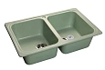 Кухонная мойка GranFest Standart S-780 K сал салатовый Кухонная мойка GranFest Standart S-780 K сал салатовый