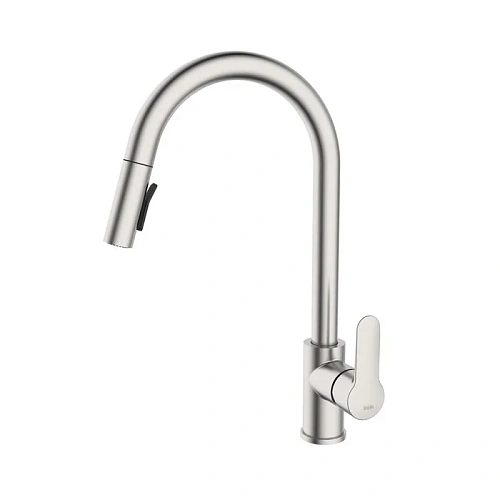 Смеситель для кухни Iddis Cuba (CUBSTP0i05) с выдвижным изливом сталь Смеситель для кухни Iddis Cuba (CUBSTP0i05) с выдвижным изливом сталь