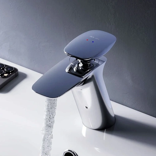 Смеситель для раковины AM.PM Spirit V2.0 F70A02100 хром Смеситель для раковины AM.PM Spirit V2.0 F70A02100 хром