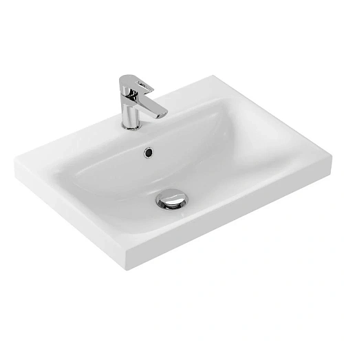 Тумба с раковиной Comforty Касабланка-60 00-00020108 серый шелк с ручкой серый металлик раковина Moduo 60 Тумба с раковиной Comforty Касабланка-60 00-00020108 серый шелк с ручкой серый металлик раковина Moduo 60