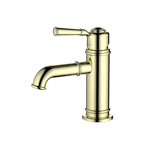 Смеситель для раковины Aquatek КЛАССИК AQ1510PG золото полированное Смеситель для раковины Aquatek КЛАССИК AQ1510PG золото полированное