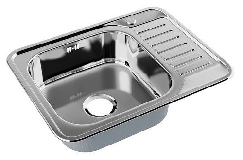 Кухонная мойка IDDIS Basic (BAS65PLi77) из нержавеющей стали Кухонная мойка IDDIS Basic (BAS65PLi77) из нержавеющей стали