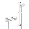 Картинка анонса товара «смеситель для душа grohe grohtherm 800 термостатический с душевым гарнитуром new tempesta ii, душева 34565001»