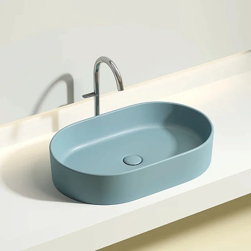 Раковина Ceramica Nova ELEMENT CN6048MLG Зеленый матовый накладная Раковина Ceramica Nova ELEMENT CN6048MLG Зеленый матовый накладная