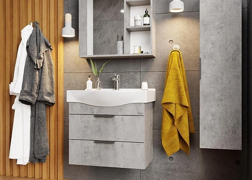 Тумба под раковину Onika ДЕВИС 65.13 бетон чикаго 106546 Тумба под раковину Onika ДЕВИС 65.13 бетон чикаго 106546