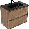Тумба под раковину Aquanet Милан 80 дуб рустикальный 00336379 подвесная Тумба под раковину Aquanet Милан 80 дуб рустикальный 00336379 подвесная