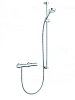 Душевая система Kludi Logo Duo Shower 6857705-00 с термостатом, штанга 90 см