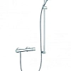 Душевая система Kludi Logo Duo Shower 6857705-00 с термостатом, штанга 90 см Душевая система Kludi Logo Duo Shower 6857705-00 с термостатом, штанга 90 см