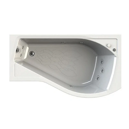 Акриловая ванна Radomir Миранда 1680х950, L форсунки белые (3-01-1-1-0-308) Акриловая ванна Radomir Миранда 1680х950, L форсунки белые (3-01-1-1-0-308)