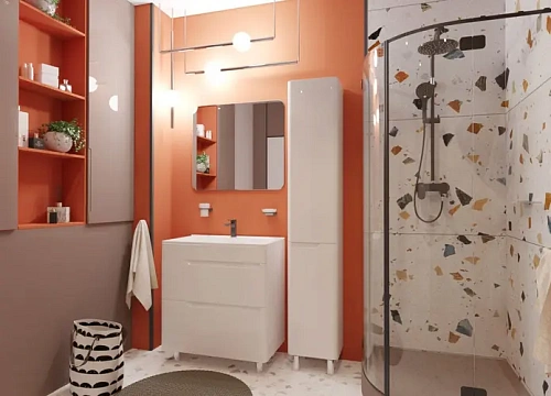 Тумба с раковиной Эстет Kare Luxe ФР-00015241 900х450 напольная 2 ящика Тумба с раковиной Эстет Kare Luxe ФР-00015241 900х450 напольная 2 ящика