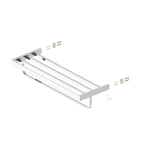 Полотенцедержатель Timo Petruma 15258/00 хром Полотенцедержатель Timo Petruma 15258/00 хром