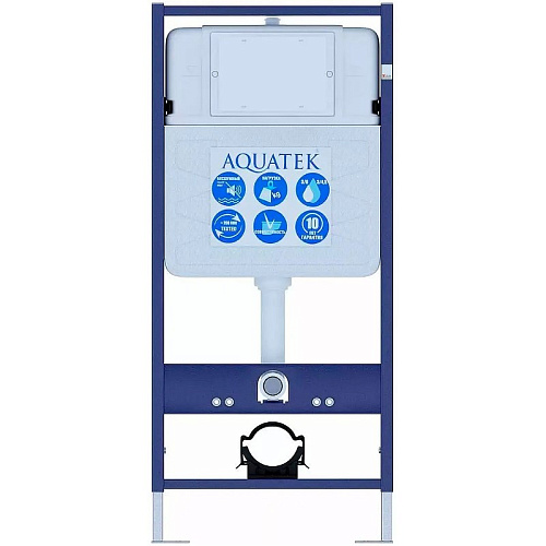 Комплект унитаза Aquatek ЕВРОПА AQ1901-00 с инсталляцией INS-0000012 без клавиши и крепежа с тонким  SET AQUATEK ЕВРОПА Комплект унитаза Aquatek ЕВРОПА AQ1901-00 с инсталляцией INS-0000012 без клавиши и крепежа с тонким  SET AQUATEK ЕВРОПА