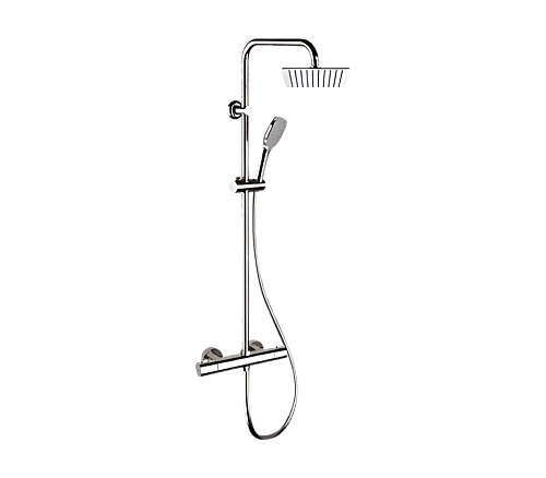 Душевая система Remer EQ32X8CPUFD20 термостатическая Душевая система Remer EQ32X8CPUFD20 термостатическая