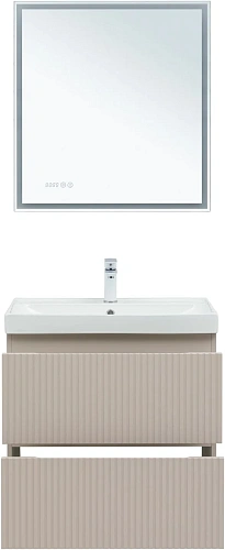 Тумба под раковину Aquanet Джейн Flat 70 00343976 бежевый Тумба под раковину Aquanet Джейн Flat 70 00343976 бежевый