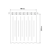 Штора для ванны Iddis 200x180 см светло-серый PE (P09PE18i11) Штора для ванны Iddis 200x180 см светло-серый PE (P09PE18i11)